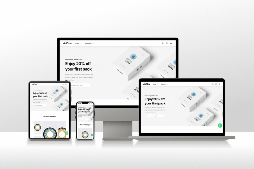 VisFlex Fully Responsive Website – Creative Web Design Portfolio of aumenso